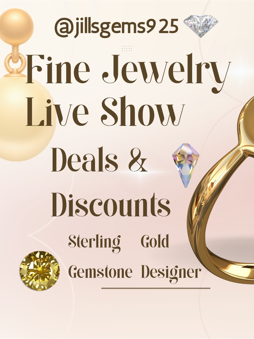 Jillsgems925 is Live💎 Weds - Just Jewelry Live then Late Night Lounge Share Show - Picture 3 of 6
